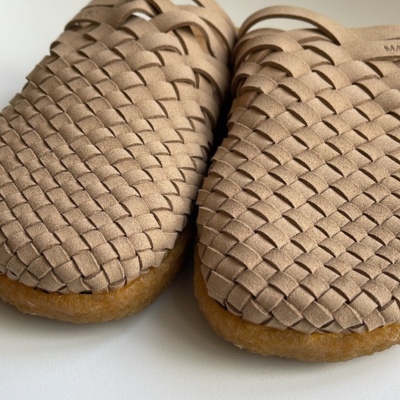 New Free People Malibu Thunderbird Vegan Leather Clog Mule Shoes Sz 7 - Picture 6 of 14